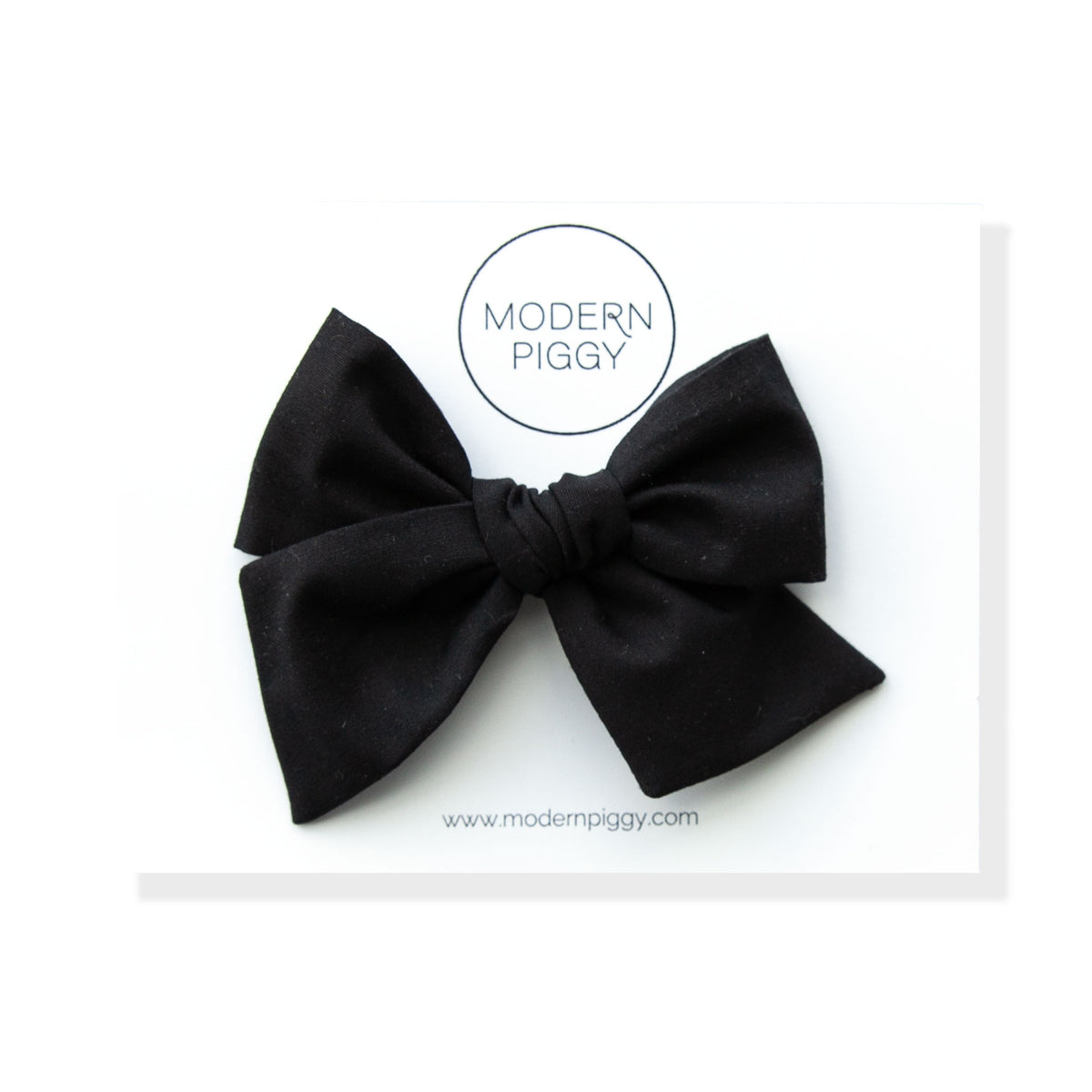 Bibbidi Bobbidi - Black  Tulle Bow – Modern Piggy